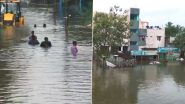 Cyclone Michaung: चेन्नई के पम्मल इलाकों में बड़े पैमाने पर जलभराव और बाढ़ जैसी स्तिथि, लोग गहरे पानी से गुजरने को मजबूर- Video