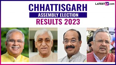 Chhattisgarh Election 2023 Results Winners List: चुनाव नतीजों का दिन, यहां देखें छत्तीसगढ़ में किस सीट से कौन जीत रहा