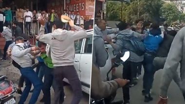 Students Fight Video: राजस्थान में लड़की को लेकर कोचिंग के बाहर लड़कों के बीच लड़ाई, एक-दूसरे को बेरहमी से पीटा