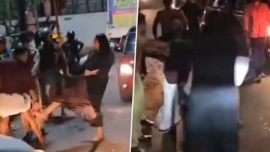 Drunk Woman Assaulting Cop Video: नशे में धुत महिला ने पुलिसकर्मी और  राह चलते लोगों पर किया हमला