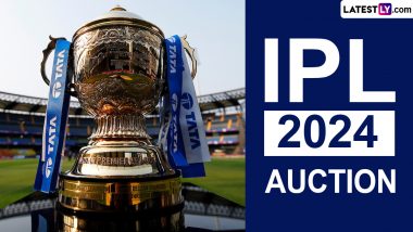 IPL 2024 Auction: भाग्यशाली रहा ये खिलाड़ी, पंजाब किंग्स ने गलती से लगा दी बोली, फ्रेंचाइजी ने लेने से किया इंकार, तो ऑक्शनर ने लगा दीं क्लास