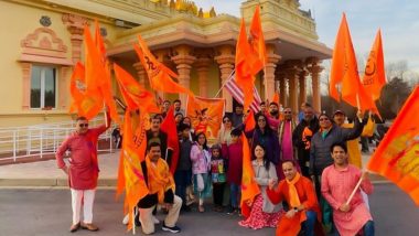 Ram Mandir: राम मंदिर में प्राण प्रतिष्ठा का जश्न मनाने के लिए अमेरिका के वॉशिंगटन में कार रैली आयोजित, देखें VIDEO