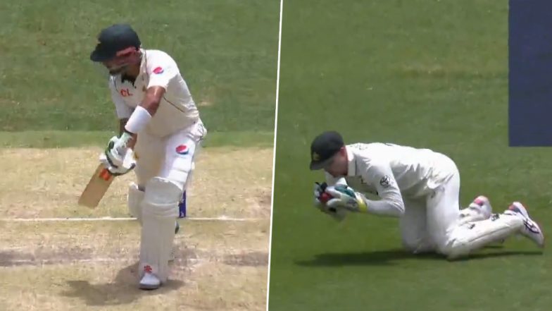 Babar Azam Dismissal Video: ख़राब फॉर्म से झुझ रहे बाबर आजम मिशेल मार्श की गेंद पर हुए आउट, देखें वीडियो