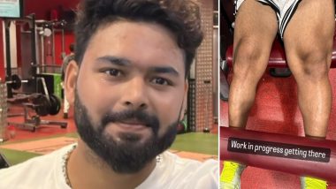 Rishabh Pant Shares Workout Picture: IPL 2024 से पहले फिटनेस हासिल करने की तैयारी में जुटे ऋषभ पंत, इंस्टाग्राम पर साझा की तस्वीर