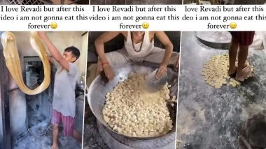 Revadi Making Video: पैरों से रेवड़ियां बनाने का क्लिप वायरल, वीडियो देख इंटरनेट पर भड़के लोग
