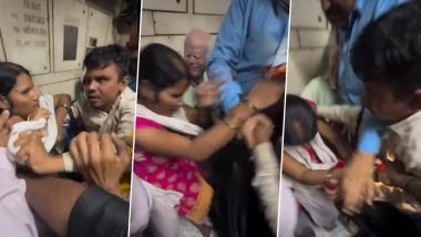 Pregnant Woman Faces Abuse In Train: मुंबई लोकल में गर्भवती महिला के साथ हुआ दुर्व्यवहार, देखें वायरल वीडियो