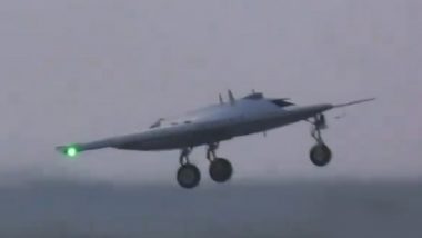 Autonomous Flying Wing Technology Demonstrator: DRDO ने स्वदेशी हाई-स्पीड फ्लाइंग विंग UAV का किया सफल फ्लाइट ट्रायल, दुनिया के इन देशों के क्लब में शामिल हुआ भारत; देखें VIDEO