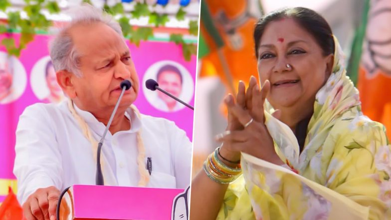 Rajasthan Assembly Election Results 2023: राजस्थान में बदलेगी सरकार? रुझानों में बीजेपी को बहुमत, 104 सीटों पर चल रही है आगे