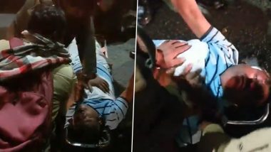 Man Collapses After Heart Attack: दिल्ली में हार्ट अटैक आने के बाद सड़क पर गिरा शख्स, पुलिसकर्मी ने CPR देकर बचाई जान (वीडियो देखें)