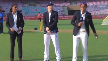 Ind vs Eng Women Test Series 2023: बेहतरीन बल्लेबाजी की बदौलत भारतीय महिला टीम ने पहले दिन के खेल स्टंप तक सात विकेट पर बनाये 410 रन