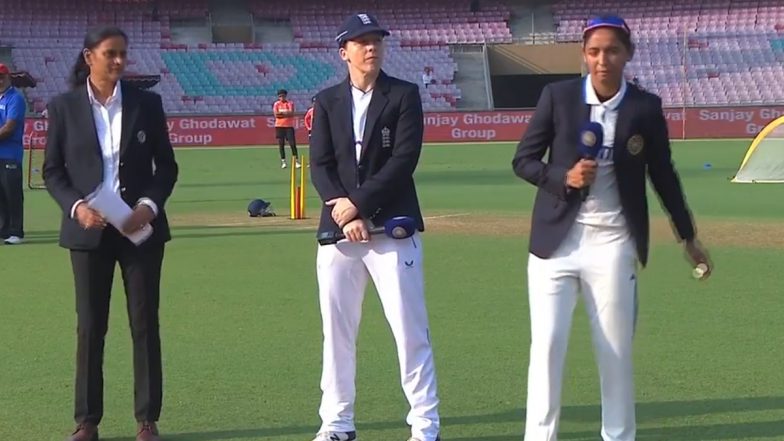 India Women vs England Women One-Off Test: भारतीय टीम ने टॉस जीता के बल्लेबाजी करने का लिया फैसला, इन तीन खिलाडियों ने किया डेब्यू