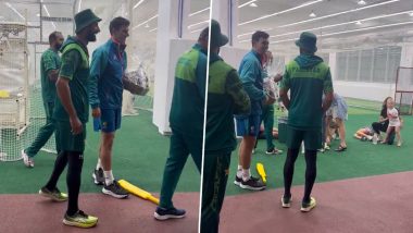 Pakistan Players Give Christmas Gifts to Aussies: क्रिसमस पर पाकिस्तानी खिलाड़ियों, स्टाफ सदस्यों ने ऑस्ट्रेलियाई क्रिकेटरों और उनके परिवारों को दिए उपहार दिए, वीडियो वायरल