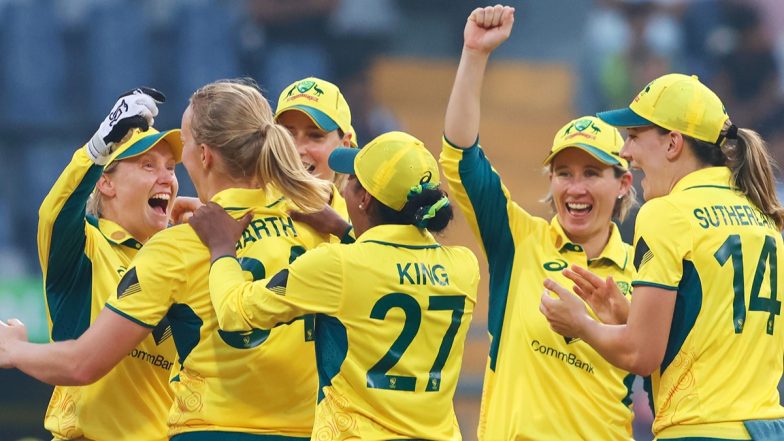AUS-W Beat IND-W 3rd ODI 2024: तीसरे वनडे में टीम इंडिया की महिलाओ की करारी हार, ऑस्ट्रेलिया ने किया क्लीन स्वीप