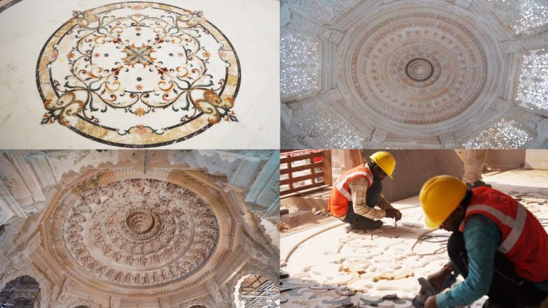 Ram Mandir New Photos: पत्थरों में उकेरी गई भक्ति! अयोध्या राम मंदिर की नई तस्वीरें आई सामने, गर्भगृह में मनमोहक नक्काशी