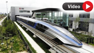 Super Speed Train Video: 1000 KM की सुपरस्पीड! हवाई जहाज को भी पछाड़ देगी सुपरसोनिक ट्रेन? चीन ने किया टेस्ट