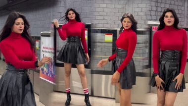 Girl Photoshoot in Delhi Metro: दिल्ली मेट्रो में लड़की का स्टाइलिश फोटोशूट, वायरल वीडियो पर लोगों ने दिया ऐसा रिएक्शन