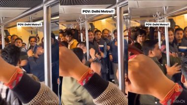 Delhi Metro Boxing Video: दिल्ली मेट्रो में सीट के लिए छिड़ी जंग, 2 लोगों के बीच जमकर चले लात-घूंसे, बॉक्सिंग का वीडियो वायरल