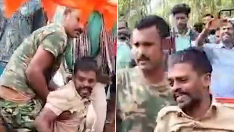 Dasara Elephant Arjuna Dies: जंगली हाथी से लड़ाई के दौरान मैसूरु दशहरा की शान रहे अर्जुन की मौत, महावत का फूट-फूट कर रोने का वीडियो वायरल