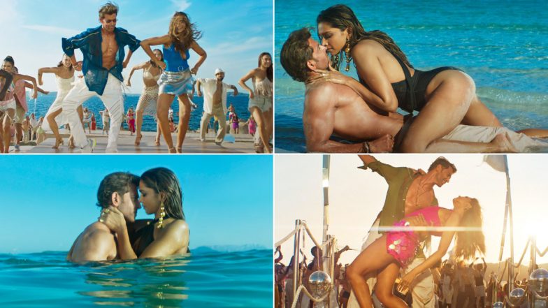 Fighter Song Ishq Jaisa Kuch: 'फाइटर' का नया गाना 'इश्क जैसा कुछ' हुआ रिलीज, ऋतिक रोशन और दीपिका पादुकोण की दिखी बेहतरीन सिजलिंग केमिस्ट्री (Watch Video)