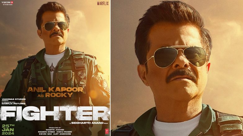 Fighter: 'फाइटर' से ग्रुप कैप्टन राकेश जय सिंह के रूप में अनिल कपूर का एक्सक्लूसिव लुक हुआ जारी, 25 जनवरी को होगा बड़ा धमाका (View Pic)