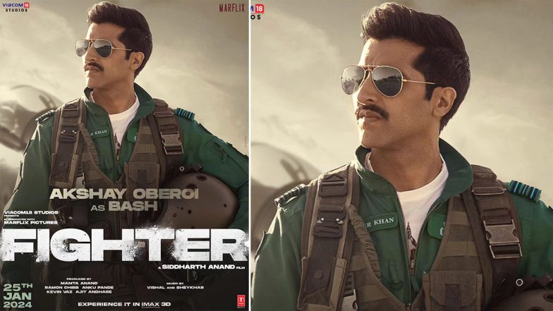 Fighter: 'फाइटर' से एक और धमाकेदार पोस्टर हुआ रिलीज, फिल्म में अक्षय ओबरॉय वेपन सिस्टम ऑपरेटर बशीर खान के रूप में आएंगे नजर (View Pic)