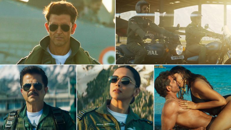 Fighter Teaser Out: ऋतिक रोशन और दीपिका पादुकोण स्टारर एक्शन से भरी फिल्म 'फाइटर' का टीजर हुआ रिलीज,  25 जनवरी को सिनेमाघरों में देगी दस्तक (Watch Video)