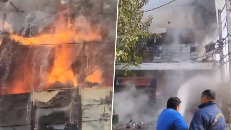 Fire in Gurugram: गुरुग्राम में शॉपिंग मार्ट में लगी आग, धू-धूकर जलती नजर आई- Watch Video