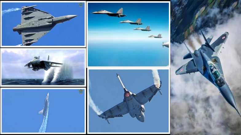 Indian Air Force Video: आंखों में आग, हाथों में तूफान! आसमान थर्राते भारतीय वायुसेना के लड़ाकू विमान, वीडियो देख गर्व से चौड़ा होगा सीना