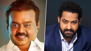 Jr. NTR Saddened by Vijayakanth's Death: जूनियर एनटीआर ने अभिनेता-राजनेता विजयकांत के निधन पर जताया शोक, दिवंगत अभिनेता को बताया 'सिनेमा और राजनीति का पावरहाउस'