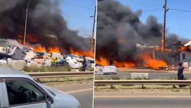 Kenya Fire Video: केन्या के नैरोबी में फ़र्निचर स्टोर में लगी भीषण आग, अफरा-तफरी का माहौल