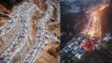 Manali Atal Tunnel Traffic Jam: मनाली में क्रिसमस-नए साल के जश्न से पहले पर्यटकों ने लगाया भारी जाम, सड़कों पर रेंग रही गाड़ियां, देखें वीडियो