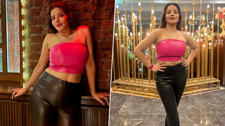 भोजपुरी एक्ट्रेस Monalisa ने सेक्सी रेड ट्यूब टॉप पहन बिखेरा जलवा, यूजर्स हुए घायल (See Pics)