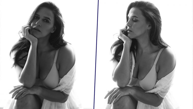 Neha Dhupia ने सेक्सी ब्रालेट पहन कराया हॉट फोटोशूट, एक्ट्रेस की सिजलिंग तस्वीरें सोशल मीडिया पर हुईं वायरल (View Pics)