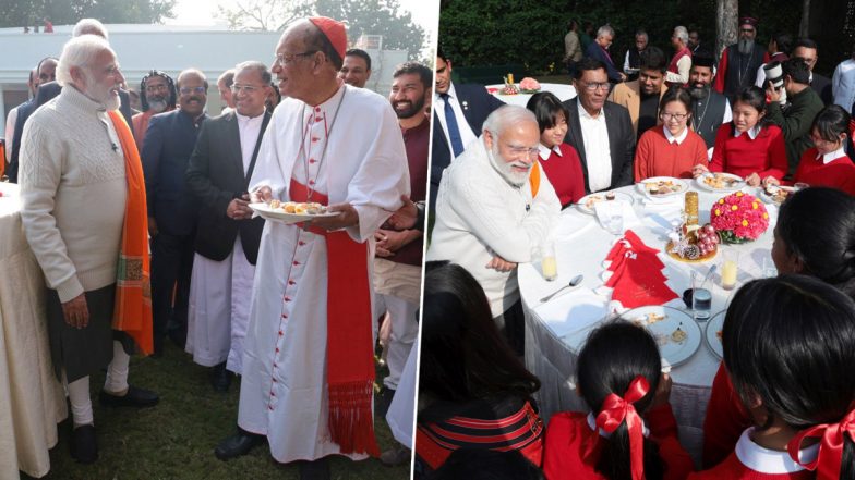 Christmas 2023: PMO आवास पर मनाया गया क्रिसमस, पीएम मोदी ने सोशल मीडिया पर लोगों के साथ शेयर की कुछ तस्वीरें (See Pics)