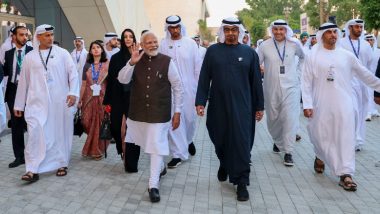 UAE से वापस भारत के लिए रवाना हुए पीएम मोदी, शानदार तरीके से हुई विदाई, देखे VIDEO