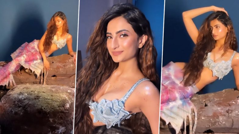 Palak Tiwari ने जलपरी बन गिराई बिजली, एक्ट्रेस के किलर पोज ने यूजर्स के उड़ाए होश (Watch Video)