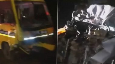 Rajasthan Road Accident: राजस्थान में भीषण सड़क हादसा, चार की मौत (Watch Video)