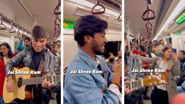 Ram Mandir Song In Delhi Metro: राम मंदिर जब बन जाएगा सोच नजारा क्या होगा? दिल्ली मेट्रो में भजन गाने वाले 'भक्त' का वीडियो वायरल