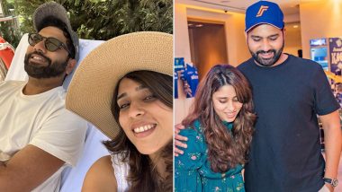 Rohit Sharma’s Romantic Post: शादी की 8वीं सालगिरह पर रोहित शर्मा ने की रोमांटिक पोस्ट, पत्नी रितिका सजदेह के साथ शेयर की खुबसूरत फोटो, देखें वायरल Post