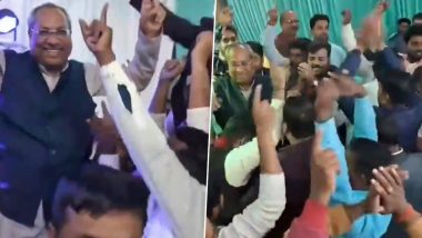 Sanjay Nishad Dance Video: योगी सरकार में मंत्री डॉ. संजय निषाद ने DJ पर बज रहे सीएम बनावा गाने पर जमकर किया डांस, वीडियो वायरल