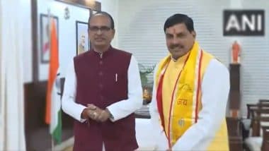 Cm Mohan Yadav Met Shivraj Singh Chauhan: मंत्रिपरिषद के सदस्यों के साथ यादव ने की शिवराज सिंह चौहान से मुलाकात