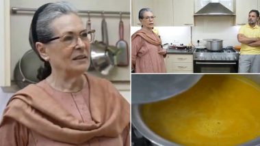 Sonia Gandhi: सोनिया गांधी बोलीं, मुझे अरहर की दाल-चावल बहुत पसंद, मां के साथ राहुल का वीडियो वायरल