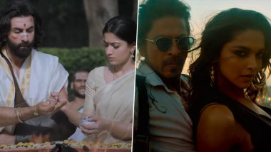 Top 5 Bollywood Songs Of 2023: बॉलीवुड फिल्मों के 5 ऐसे गाने जिसने सोशल मीडिया पर मचाया धमाल, बीट ऐसी की झूम उठेगा दिल (Watch Video)