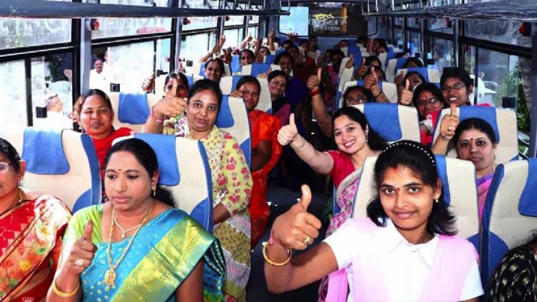 तेलंगाना में सरकार गठन होते ही कांग्रेस ने पूरा किया अपना चुनावी वादा, TSRTC बसों में महिलाओं के लिए मुफ्त यात्रा शुरू