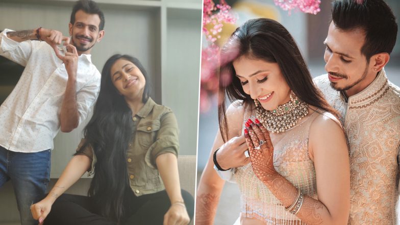 Yuzvendra Chahal Romantic Pictures: युजवेंद्र चहल ने मैरिज एनिवर्सरी पर पत्नी धनश्री के साथ रोमांटिक फोटो शेयर कर लिखा इमोशनल नोट, देखें Tweet