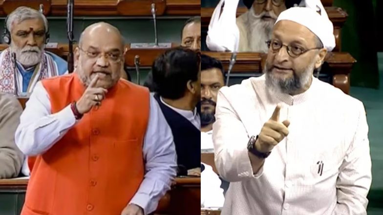 Amit Shah Schools Owaisi: लोकसभा में अमित शाह ने ओवैसी की ली चुटकी, समझाया- क्या है राजद्रोह और देशद्रोह में अंतर, देखें वीडियो