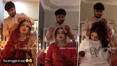 Viral Video: शादी के बाद सुहागरात पर दुल्हन ने अपने पति से कराया ऐसा काम, वीडियो देख लोगों ने पकड़ा माथा