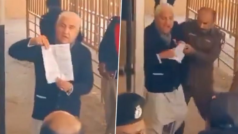 Shah Mehmood Qureshi Manhandled In Pak: भारत के खिलाफ जहर उगलने वाले शाह महमूद कुरैशी की पाकिस्तान में बेइज्जती, धक्के मारकर ले गई पुलिस