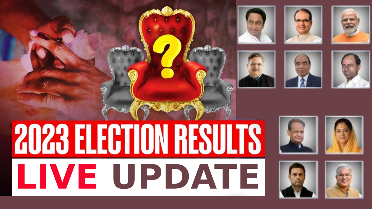 Assembly Elections 2023 Results Live Updates: तीन राज्यों में बीजेपी की ...