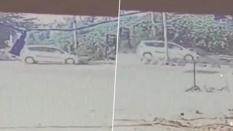 MP Deadly Accident Caught On Camera: बाइक सवार को रौंदते हुए निकली तेज रफ्तार कार, हिट एंड रन का खौफनाक वीडियो